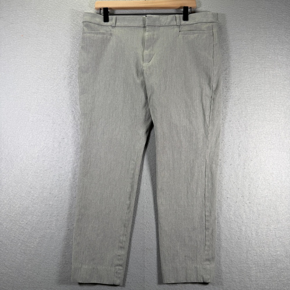 Banana Republic Sloan Pants Womens Size 16 Gray Career Dress‎ Casual
